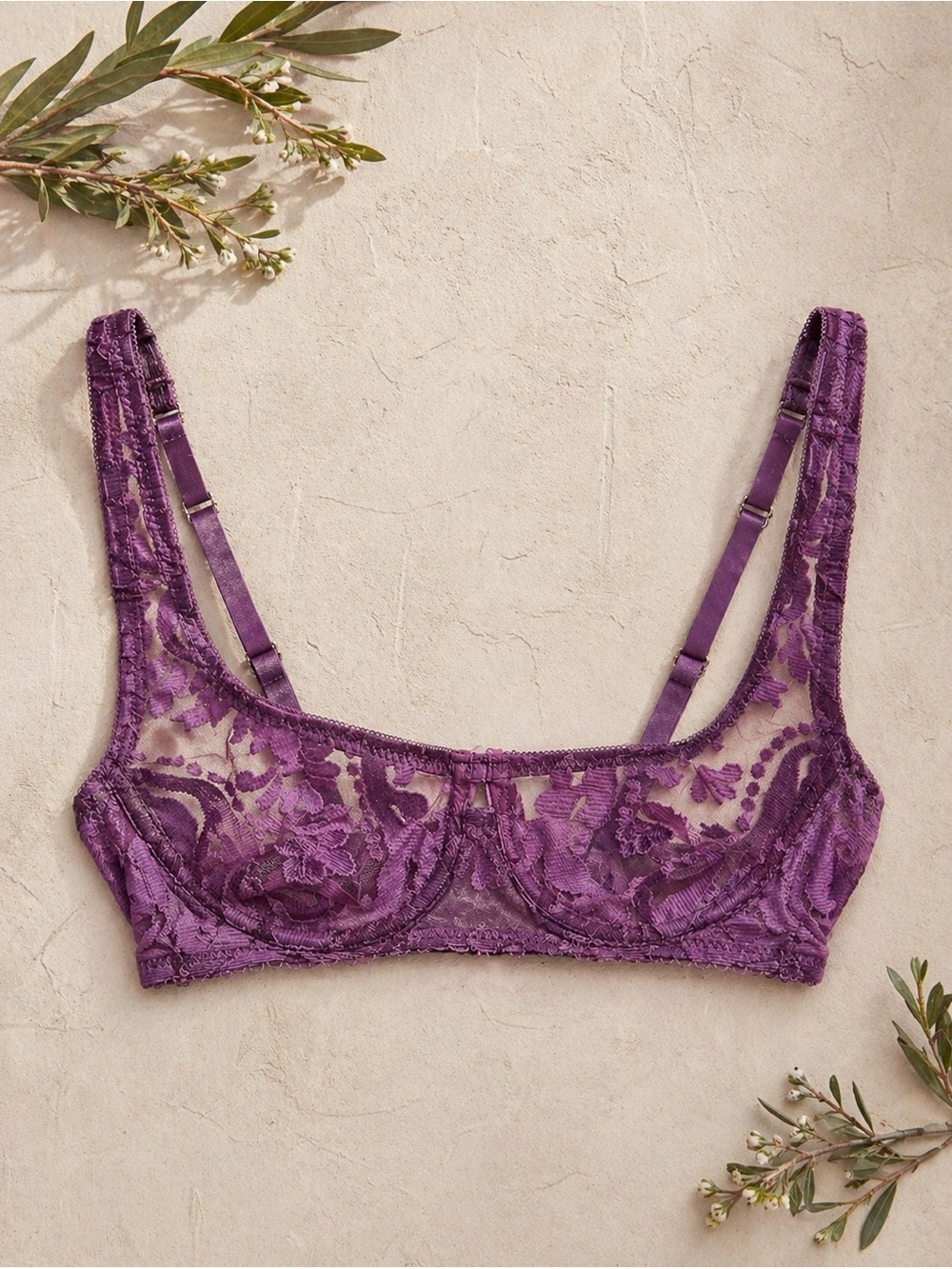 🌸NWOT🌸Free People Intimately Lace Balconette Bra